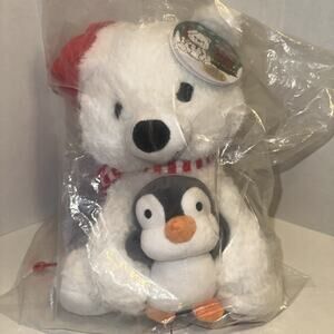 SEALED Macys 2024 Holiday Lane Animated Plush Sing Aloud Let It Snow Polar Bear